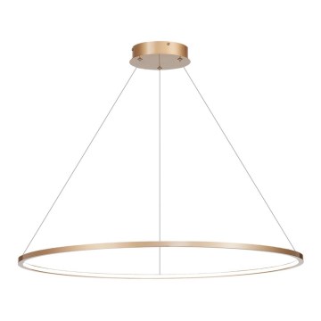 LED Luster na sajli za kupatilo SATURNO LED/57W/230V IP44 zlatna