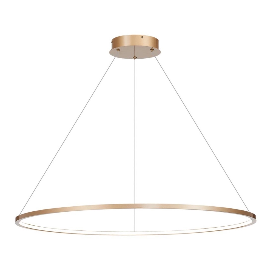 LED Luster na sajli za kupatilo SATURNO LED/57W/230V IP44 zlatna