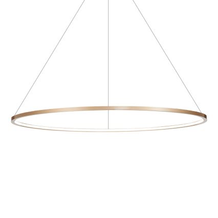 LED Luster na sajli za kupatilo SATURNO LED/57W/230V IP44 zlatna