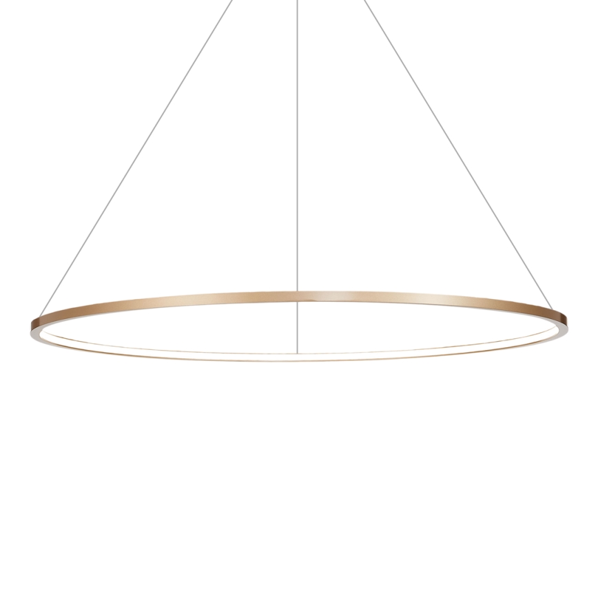 LED Luster na sajli za kupatilo SATURNO LED/57W/230V IP44 zlatna