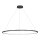 LED Luster na sajli za kupatilo SATURNO LED/65W/230V IP44 antracit