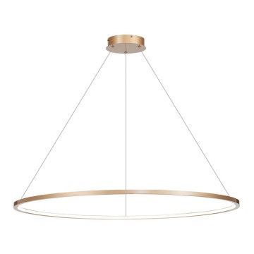 LED Luster na sajli za kupatilo SATURNO LED/65W/230V IP44 zlatna