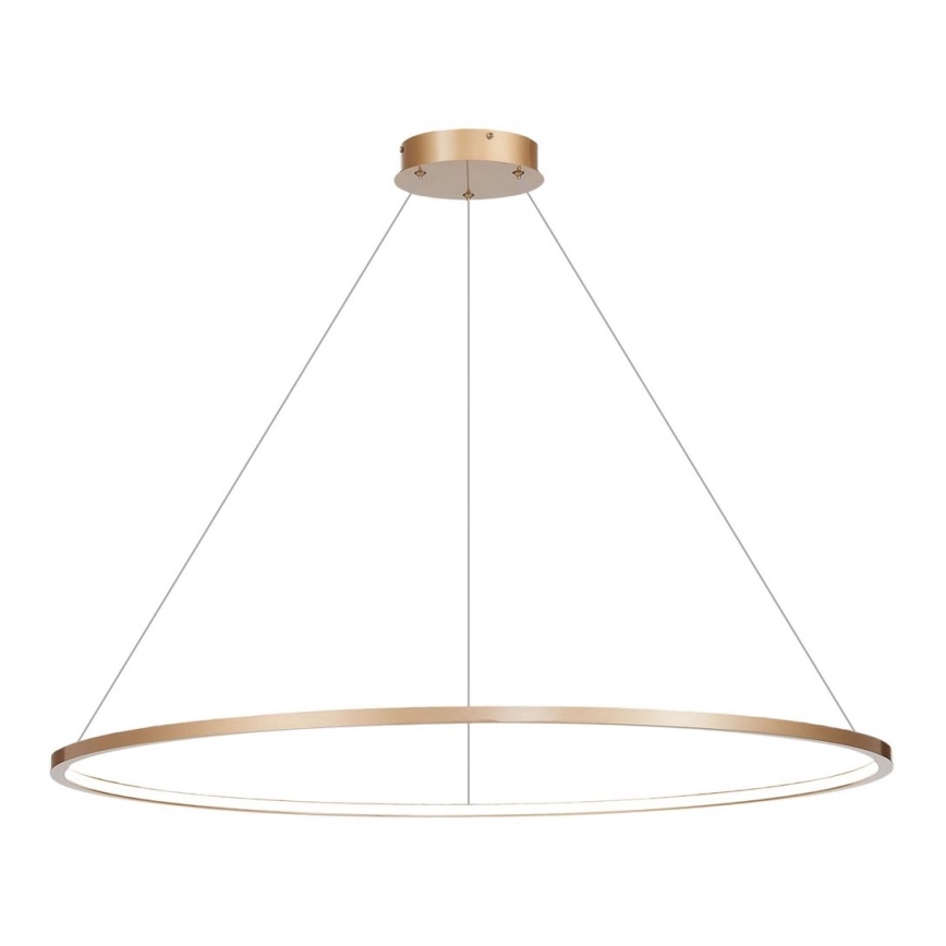 LED Luster na sajli za kupatilo SATURNO LED/65W/230V IP44 zlatna