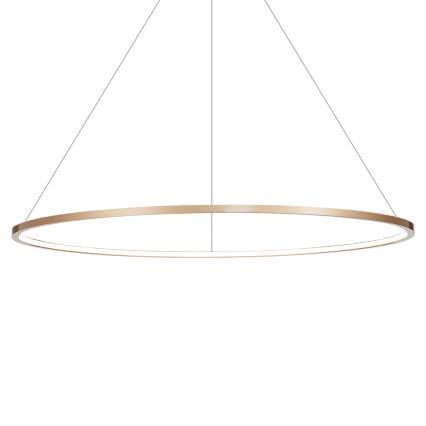 LED Luster na sajli za kupatilo SATURNO LED/65W/230V IP44 zlatna
