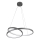 LED luster na sajli ZEFIRA LED/40W/230V 4000K pr. 50 cm antracit