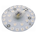 LED Magnetski modul LED/12W/230V pr. 12,5 cm 3000K