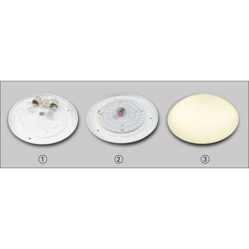 LED Magnetski modul LED/36W/230V pr. 21 cm 3000K