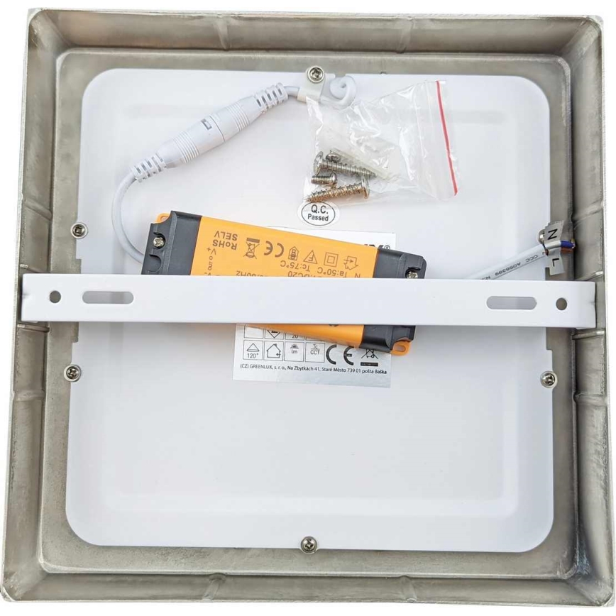 LED Nadgradna plafonjera FENIX LED/18W/230V 2800K 22,5 cm