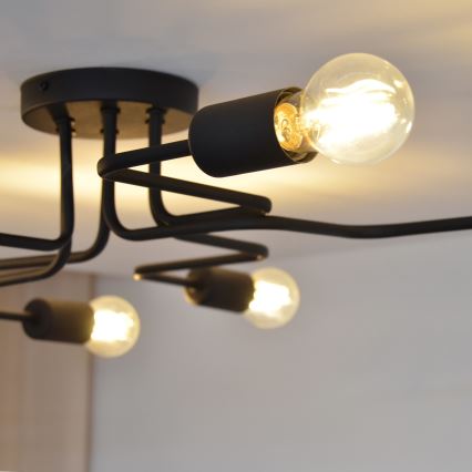 LED Nadgradni luster TUBE 6xE27/15W/230V