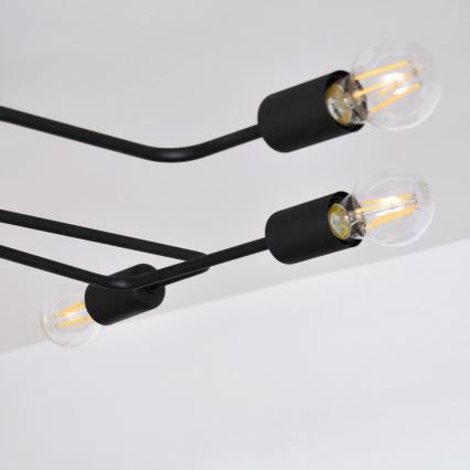 LED Nadgradni luster TUBE 6xE27/15W/230V