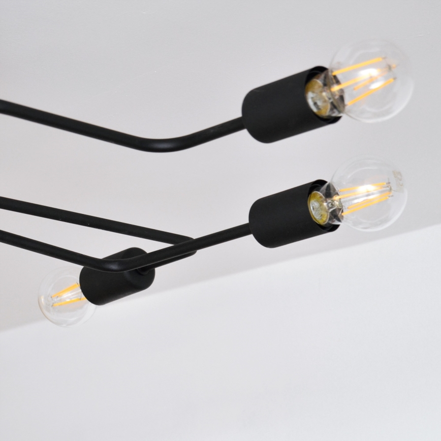 LED Nadgradni luster TUBE 6xE27/15W/230V