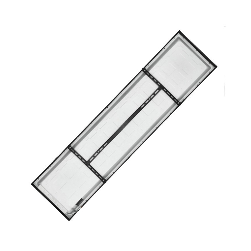 LED Nadgradni panel BRISBANE LED/36W/230V 4000K 29,5x119 cm crno