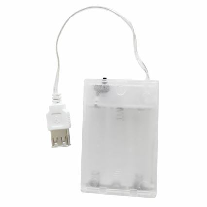 LED Neonska zidna dekoracija GAME LED/3W/3xAA USB plava