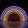 LED Neonska zidna dekoracija RAINBOW LED/3W/3xAA USB šareni