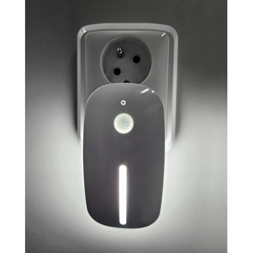 LED Noćno svetlo sa senzorom LED/1W/230V bela
