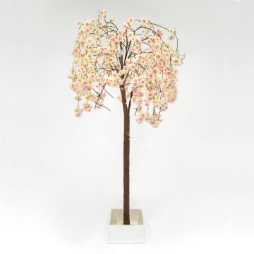 LED Novogodišnja veštačka jelka CHERRY TREE 84xLED/230V 1,7 m trešnja
