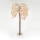 LED Novogodišnja veštačka jelka CHERRY TREE 84xLED/230V 1,7 m trešnja