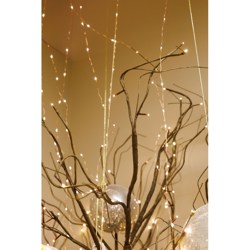 LED Novogodišnja veštačka jelka TREE 176xLED/230V 2,5 m