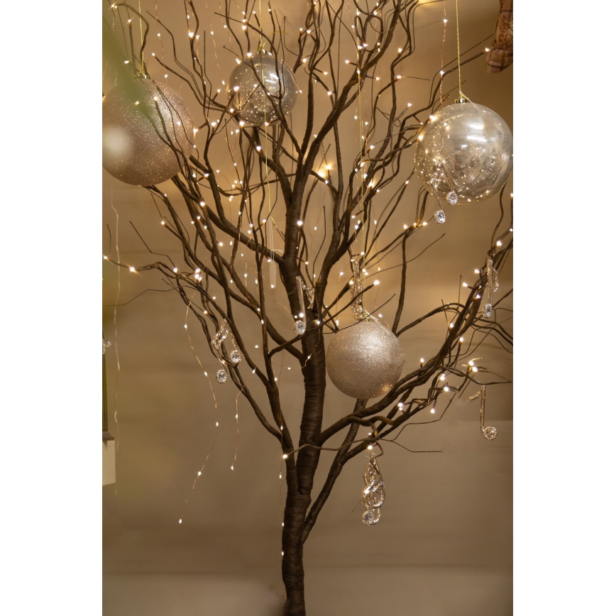 LED Novogodišnja veštačka jelka TREE 180xLED/230V 1,8 m