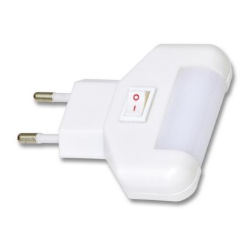 LED Orijentacijska lampa za utičnicu LED/0,4W/230V