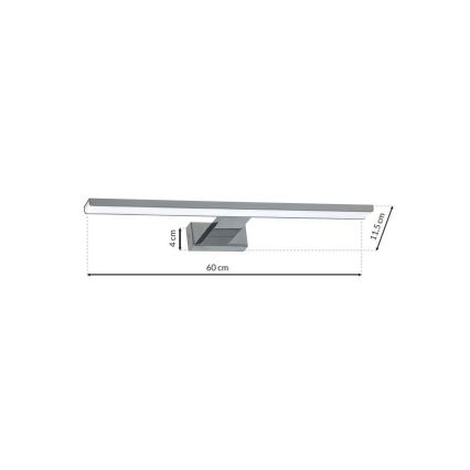LED Osvetljenje ogledala u kupaonici SHINE 1xLED/13,8W/230V IP44
