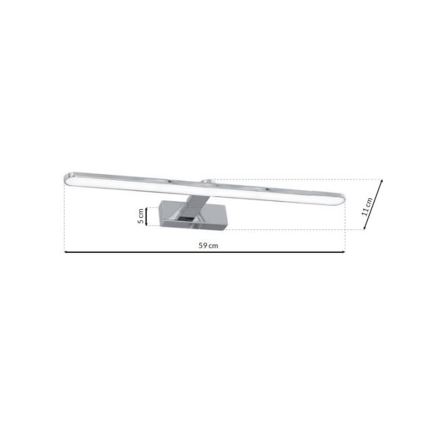LED Osvetljenje ogledala u kupaonici SPLASH LED/12W/230V IP44