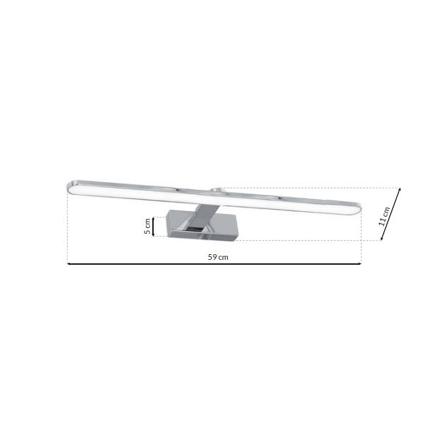 LED Osvetljenje ogledala u kupaonici SPLASH LED/12W/230V IP44