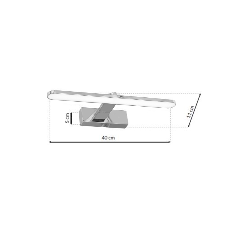LED Osvetljenje ogledala u kupaonici SPLASH LED/8W/230V IP44