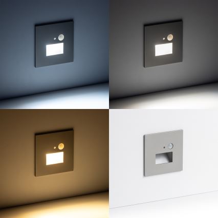 LED Osvetljenje stepeništa sa senzorom pokreta LED/1,5W/230V 3000K/4000K/6500K