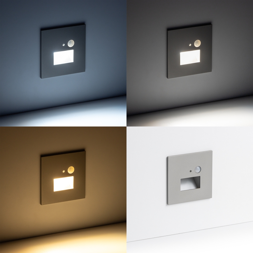 LED Osvetljenje stepeništa sa senzorom pokreta LED/1,5W/230V 3000K/4000K/6500K