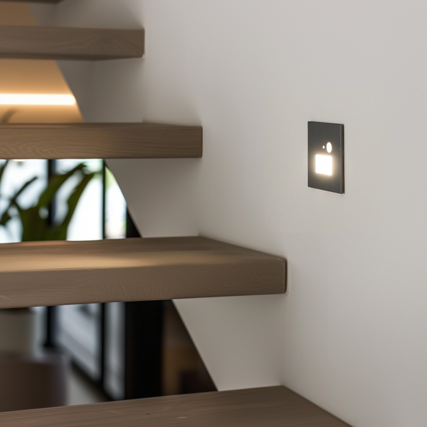 LED Osvetljenje stepeništa sa senzorom pokreta LED/1,5W/230V 3000K/4000K/6500K