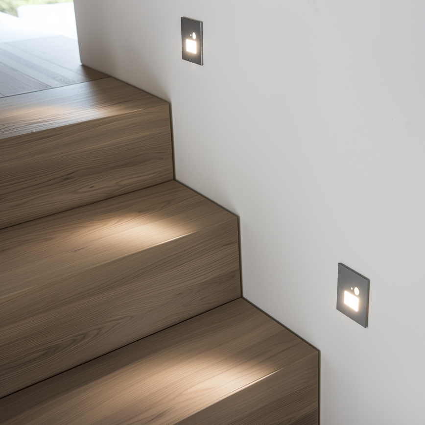 LED Osvetljenje stepeništa sa senzorom pokreta LED/1,5W/230V 3000K/4000K/6500K