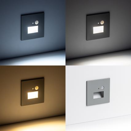 LED Osvetljenje stepeništa sa senzorom pokreta LED/1,5W/230V 3000K/4000K/6500K