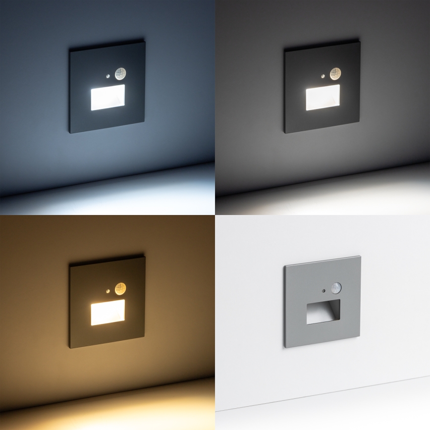 LED Osvetljenje stepeništa sa senzorom pokreta LED/1,5W/230V 3000K/4000K/6500K