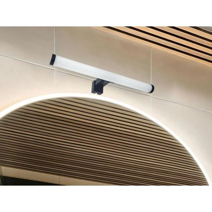 LED osvetljenje za kupatilsko ogledalo 8W/230V, 30 cm, IP44, crno