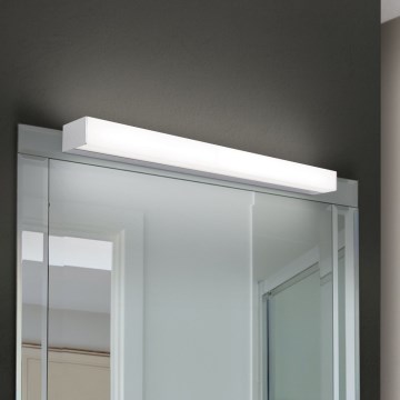 LED osvetljenje za kupatilsko ogledalo HORIZON LED/12W/230V 3000/4000K 60 cm IP44 srebrna