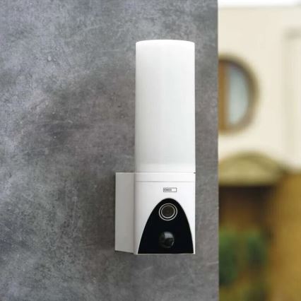 LED Pametna spoljašnja kamera sa svetlom GoSmart LED/12W/230V IP65 Wi-Fi Tuya bela