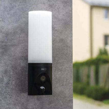LED Pametna spoljašnja kamera sa svetlom GoSmart LED/12W/230V 3200K IP65 Wi-Fi Tuya crno