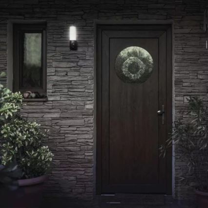 LED Pametna spoljašnja kamera sa svetlom GoSmart LED/12W/230V 3200K IP65 Wi-Fi Tuya crno