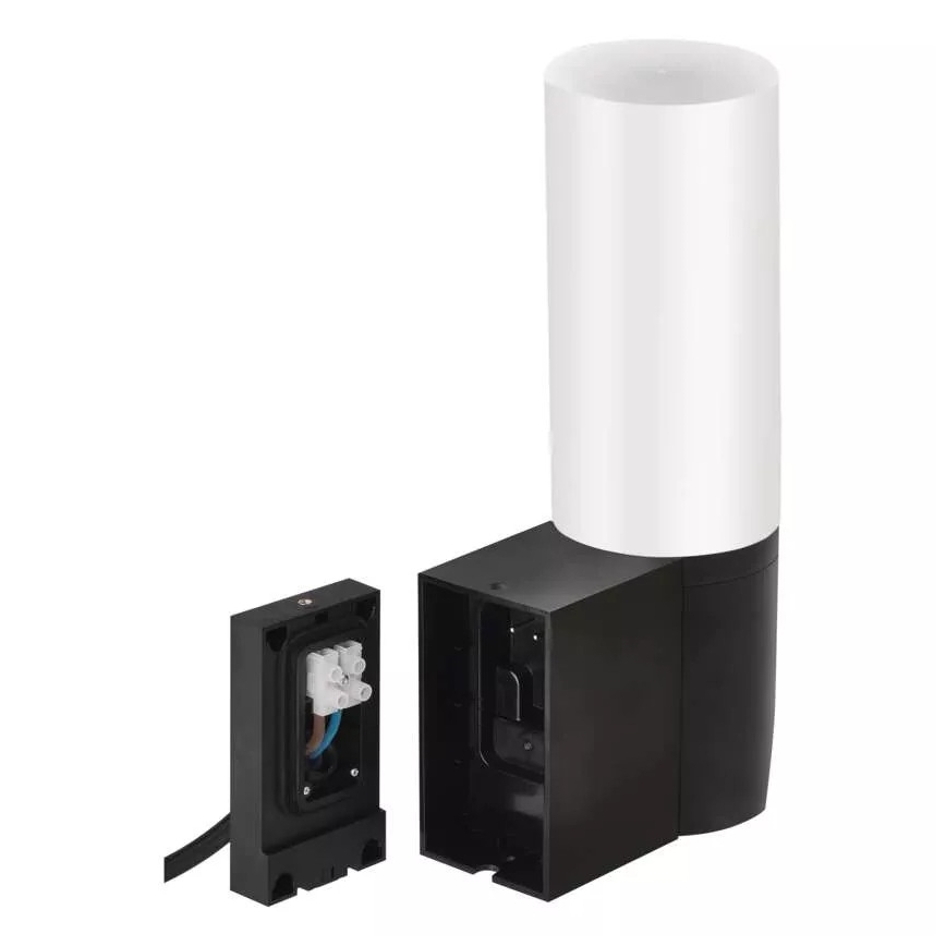 LED Pametna spoljašnja kamera sa svetlom GoSmart LED/12W/230V 3200K IP65 Wi-Fi Tuya crno