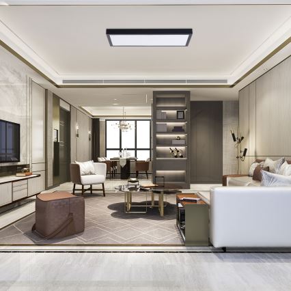 LED Panel LED/36W/230V 4000K 30x60 cm crno