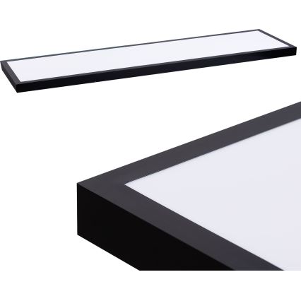 LED Panel LED/60W/230V 4000K 30x120 cm crno