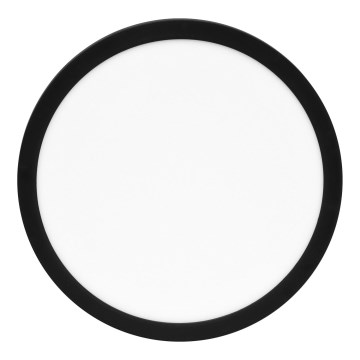 LED panel LEXA, prigušiva, LED/12/18/24W/230V 3000/4000/6000K prečnik 30 cm crna