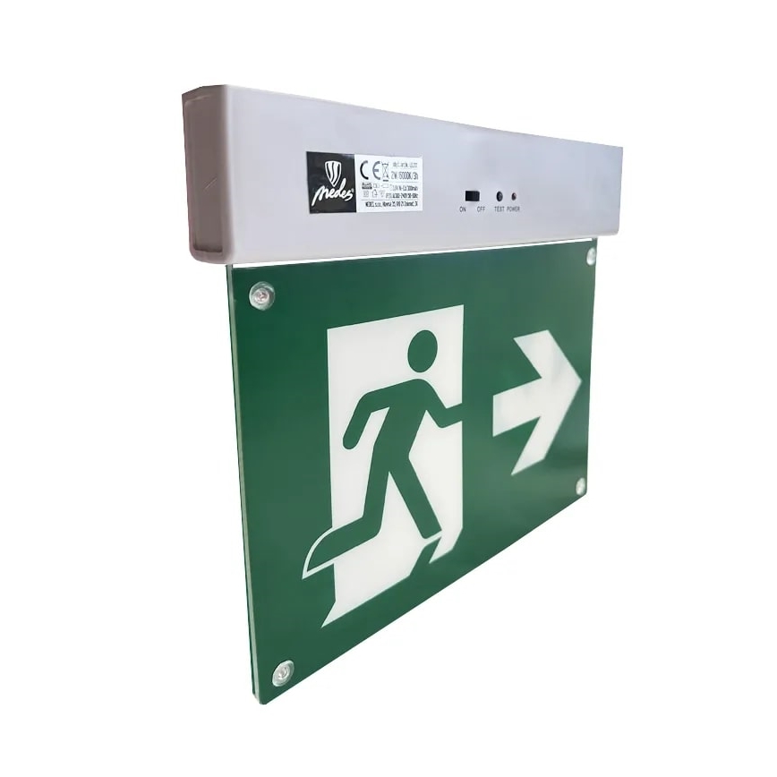 LED Panik lampa LED/2W/230V 6000K