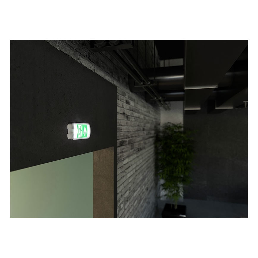 LED Panik lampa VIRGO EVO LED/1W/230V 6000K IP65