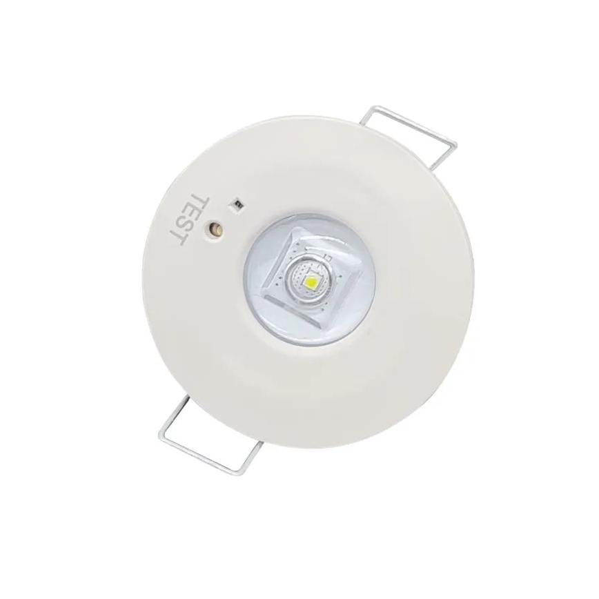 LED Panik ugradbena lampa LED/1,2W/230V 6000K