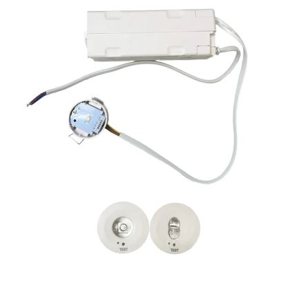 LED Panik ugradbena lampa LED/1,2W/230V 6000K