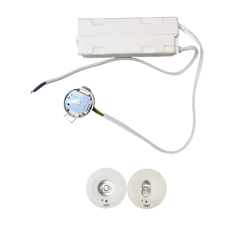 LED Panik ugradbena lampa LED/1,2W/230V 6000K