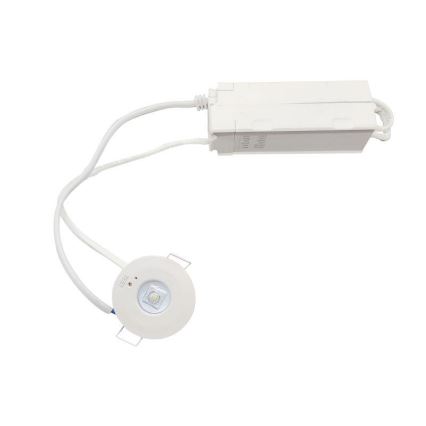 LED Panik ugradbena lampa LED/1,2W/230V 6000K