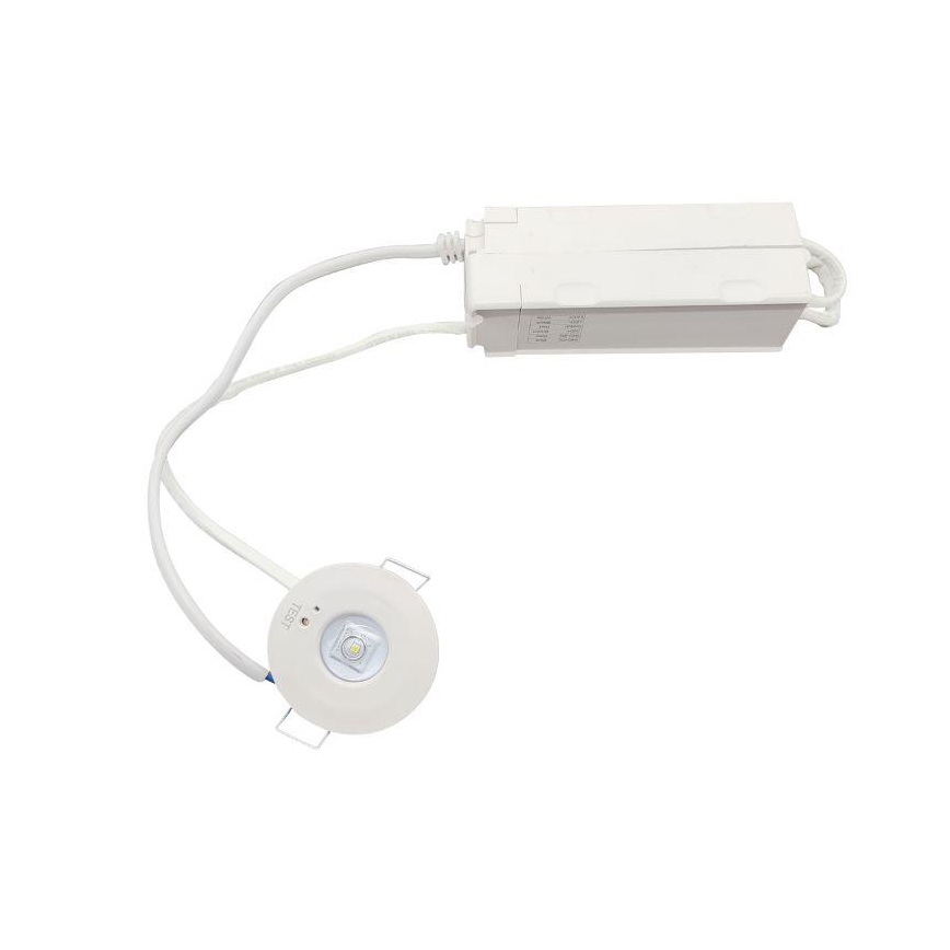 LED Panik ugradbena lampa LED/1,2W/230V 6000K